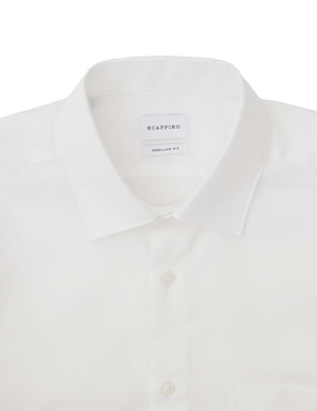 Camisa de vestir Scappino de algodón manga larga para hombre