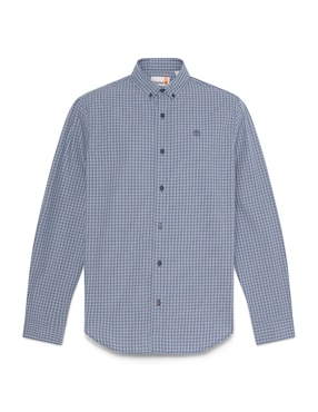 Camisa casual Timberland de algodón manga larga para hombre