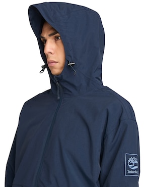 Chamarra casual Timberland impermeable con bolsillos para hombre