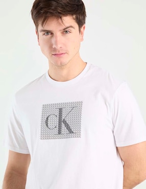 Playera Calvin Klein cuello redondo para hombre