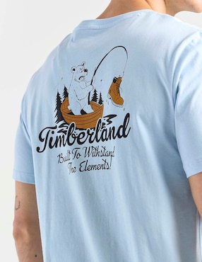 Playera Tmberland cuello redondo para hombre