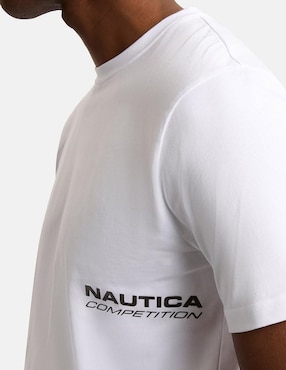 Playera Nautica Competition cuello redondo para hombre