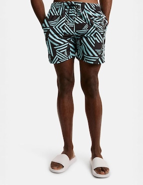 Traje de baño Nautica Competition con bolsillos para hombre
