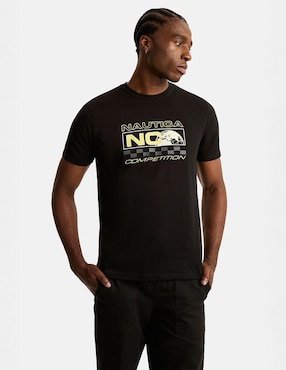 Playera Nautica Competition cuello redondo para hombre