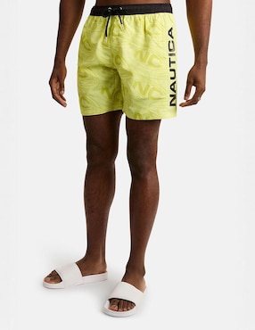 Traje de baño Nautica Competition calzón de malla integrado para hombre