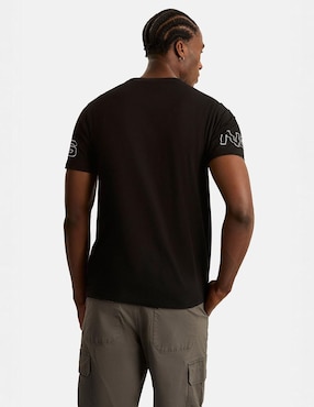 Playera Nautica Competition cuello redondo para hombre