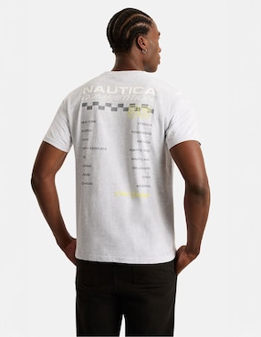 Playera Nautica Competition cuello redondo para hombre