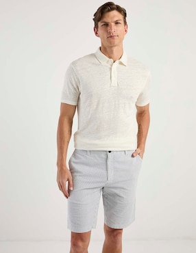 Bermuda Scappino de algodón para hombre