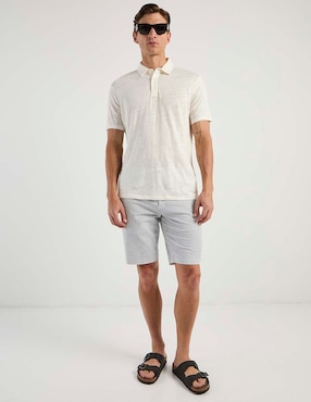 Bermuda Scappino de algodón para hombre