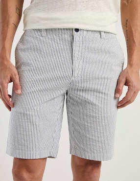 Bermuda Scappino de algodón para hombre