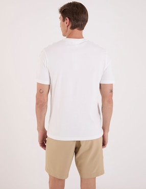 Playera Lacoste cuello redondo para hombre