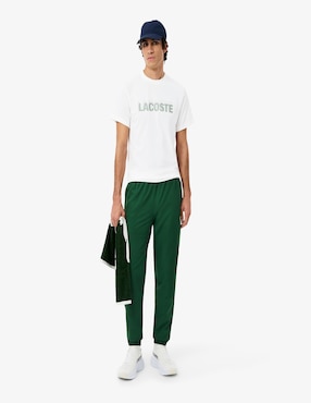 Playera Lacoste Core Performance cuello redondo para hombre