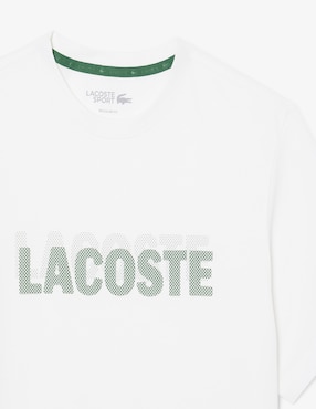 Playera Lacoste Core Performance cuello redondo para hombre