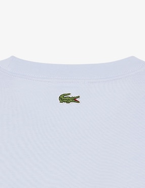 Playera Lacoste cuello redondo para hombre