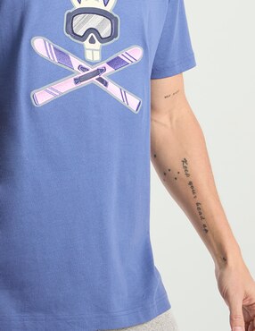 Playera Psycho Bunny cuello redondo para hombre