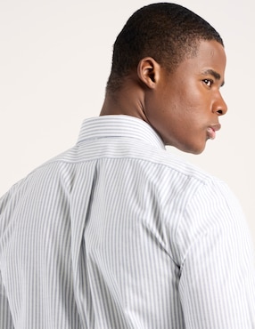 Camisa casual Brooks Brothers de algodón manga larga para hombre