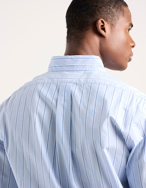 Camisa casual Brooks Brothers de algodón manga larga para hombre