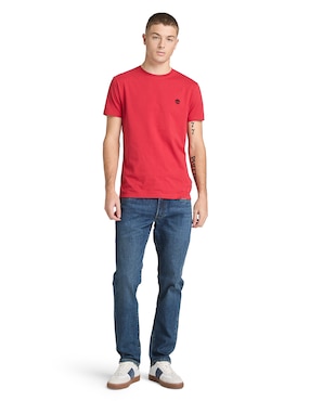Playera timberland tee cuello redondo para hombre