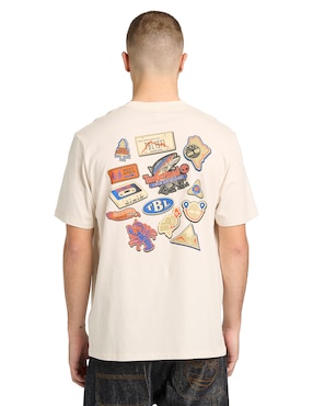 Playera Timberland cuello redondo para hombre