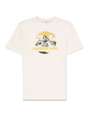 Playera timberland tee cuello redondo para hombre