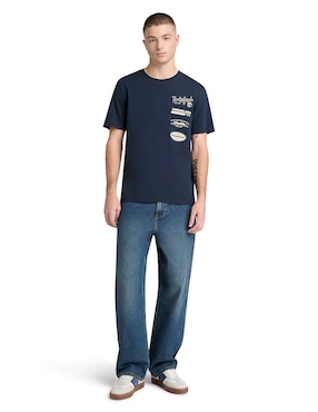 Playera Timberland cuello redondo para hombre