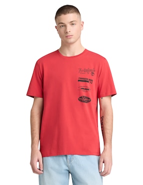 Playera Timberland cuello redondo para hombre