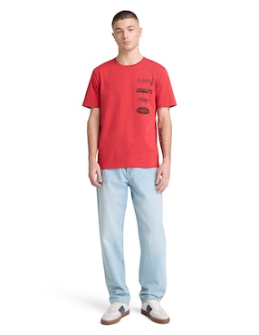 Playera Timberland cuello redondo para hombre