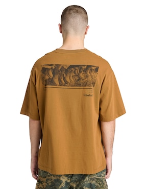 Playera timberland cuello redondo para hombre
