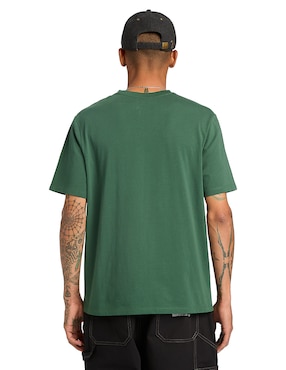 Playera timberland cuello redondo para hombre