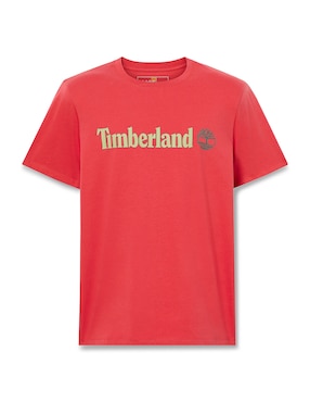 Playera timberland cuello redondo para hombre