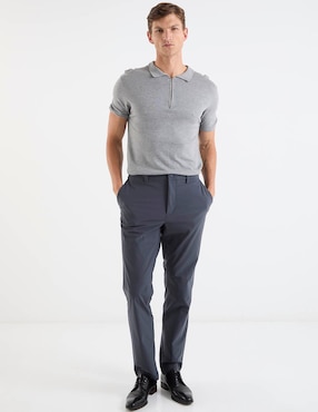Pantalón business casual chino slim Lacoste para hombre