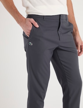 Pants skynny Lacoste con botón para hombre