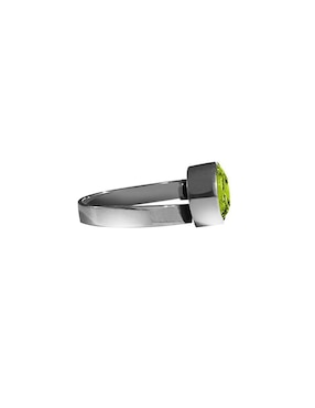 Anillo circular Cometa P 925 de plata zirconia brillante