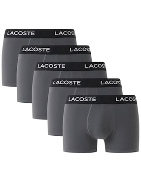 Set bóxer trunk Lacoste de algodón para hombre 5 piezas