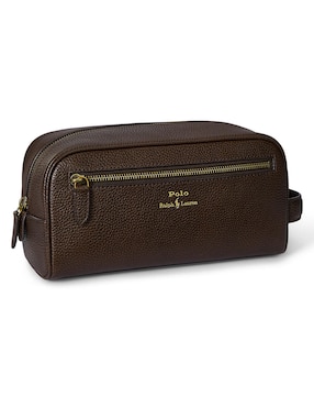 Bolsa neceser Polo Rl de piel bovino para hombre