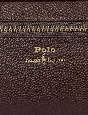 Bolsa neceser Polo Rl de piel bovino para hombre