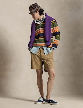 Bermuda Polo Rl de algodón para hombre