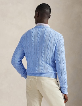 Suéter Polo Rl cuello redondo para hombre