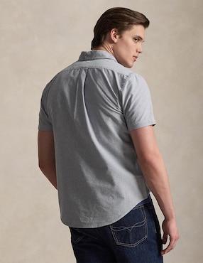 Sobrecamisa casual Polo Ralph Lauren de algodón manga corta para hombre