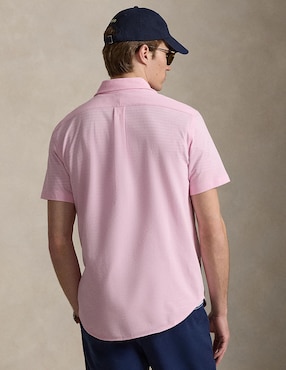 Sobrecamisa casual Polo Ralph Lauren de algodón manga corta para hombre