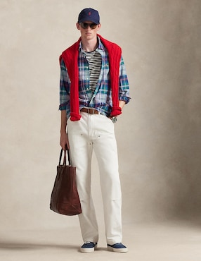 Camisa casual Polo Ralph Lauren de algodón para hombre
