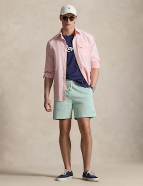 Traje de baño Polo Rl con bolsillos para hombre