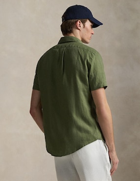 Sobrecamisa casual Polo Rl manga corta para hombre