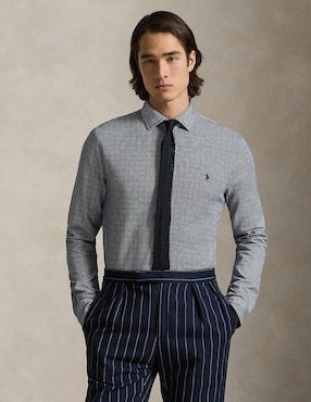 Camisa business casual Polo Ralph Lauren de algodón manga larga para hombre