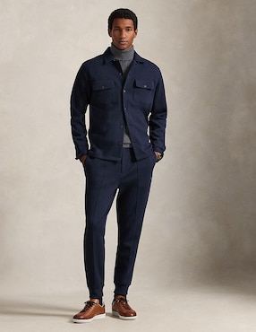 Pantalón jogger regular Polo Rl de algodón para hombre