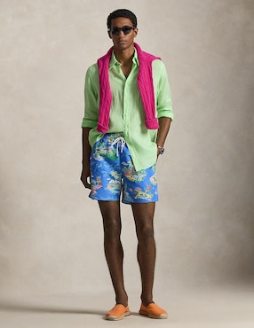 Traje de baño Polo Ralph Lauren con bolsillos para hombre