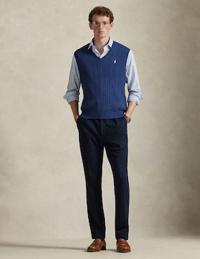 Chaleco Polo Ralph Lauren trenzado para hombre