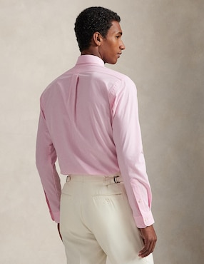 Camisa de vestir Polo Ralph Lauren de algodón manga larga para hombre