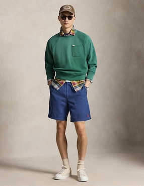 Bermuda Polo Rl de algodón para hombre