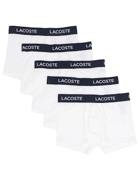 Set bóxer trunk Lacoste de algodón para hombre 5 piezas